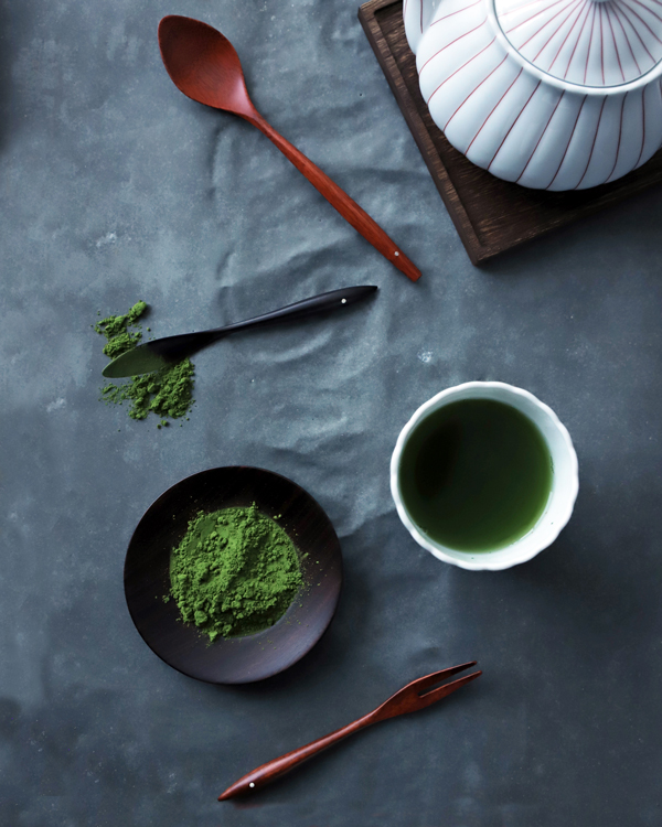 抹茶&茶器&ケーキフォーク