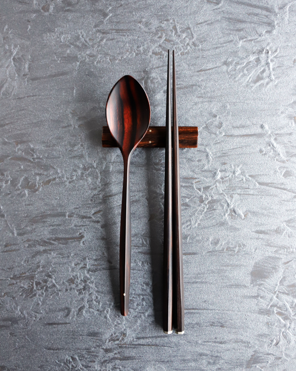 無双スプーン200セット黒檀