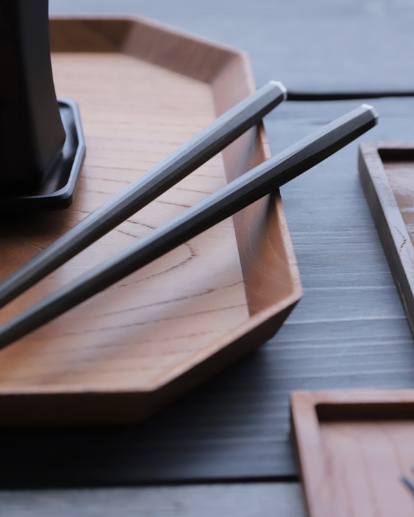 無双十六角箸黒檀