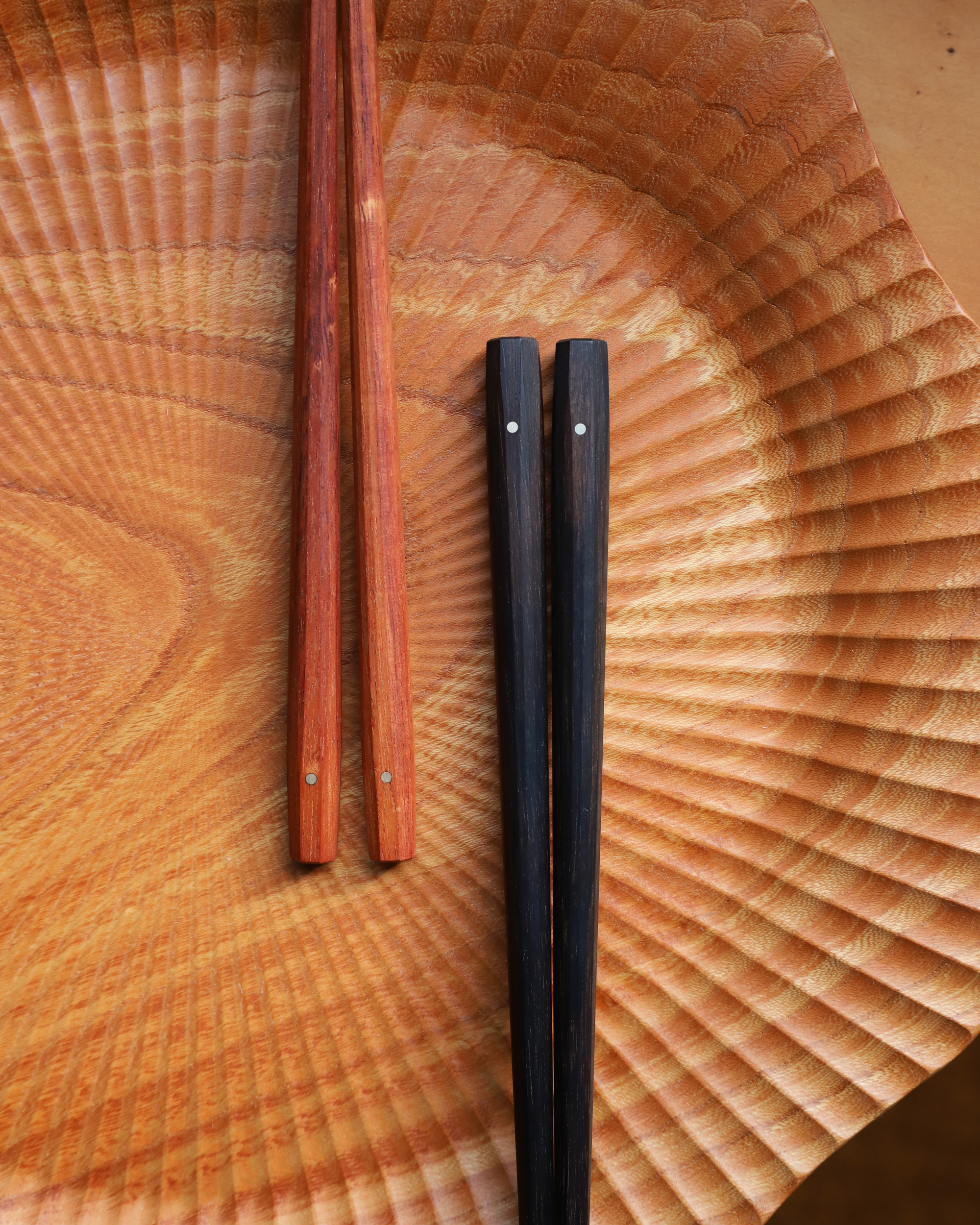 夫婦セット十六角箸